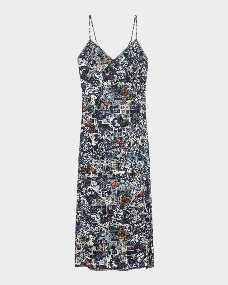 Ramelil Soft Butterflies Maxi Dress